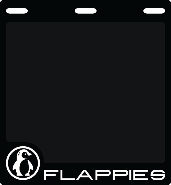 Blank Flappies custom mudflaps — printed in Australia