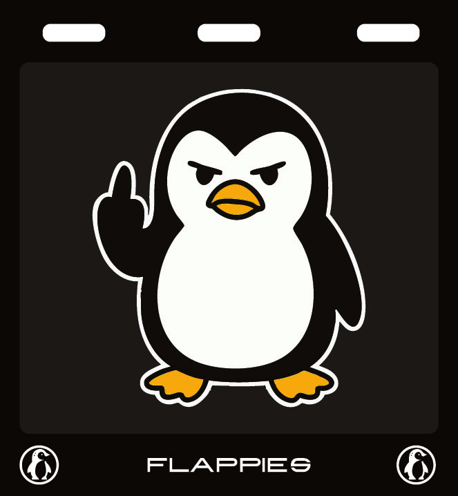 Cold Snap custom mud flaps by Flappies