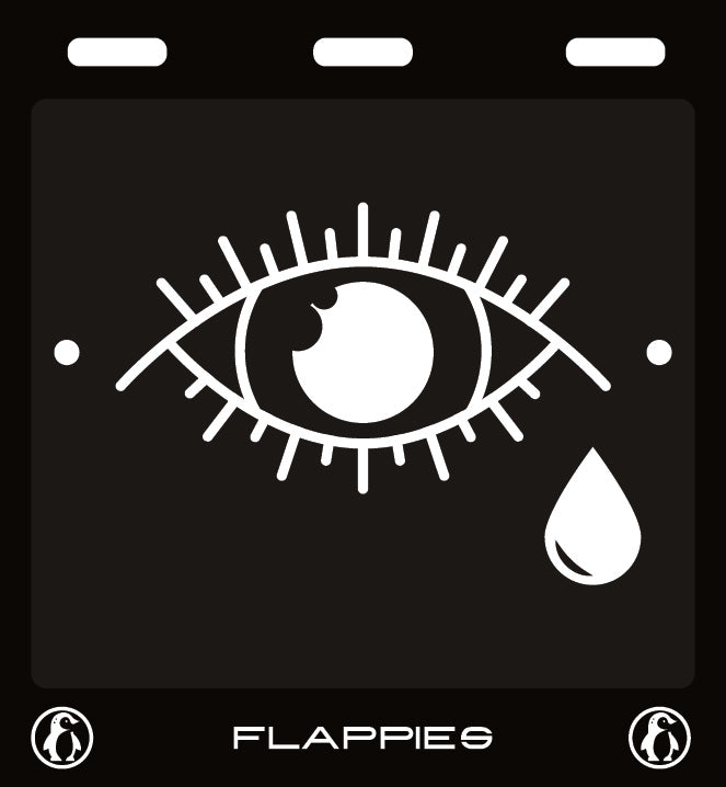 Eye of Aourus custom mud flaps by Flappies