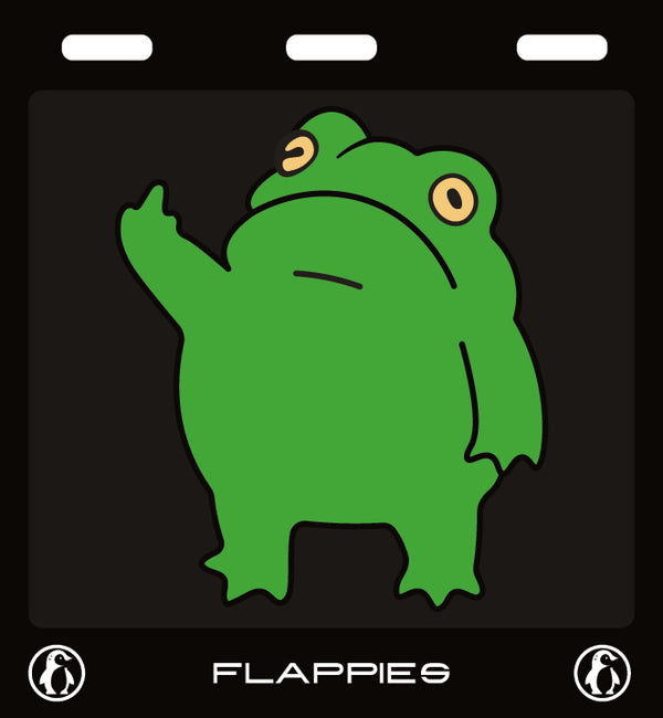 Grumpy Frog custom mudflaps — printed in Australia