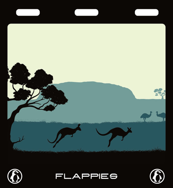 Roadtrip Dreams custom mudflaps — printed in Australia