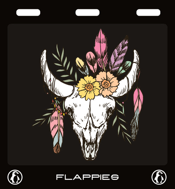 Wild Bloom custom mudflaps — printed in Australia