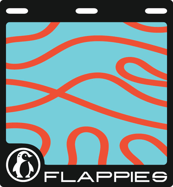 Tropical Twist Set custom mudflaps — printed in Australia