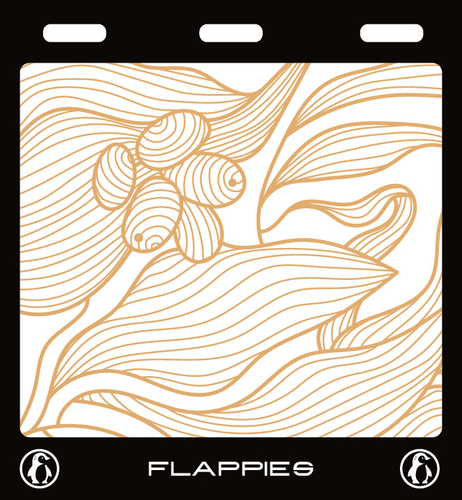 Golden Bloom Set custom mud flaps by Flappies