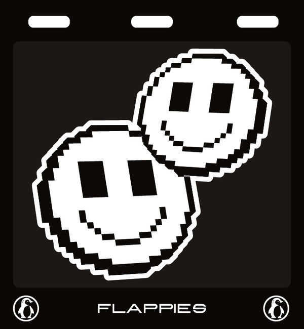 Happy Coins custom mudflaps — printed in Australia
