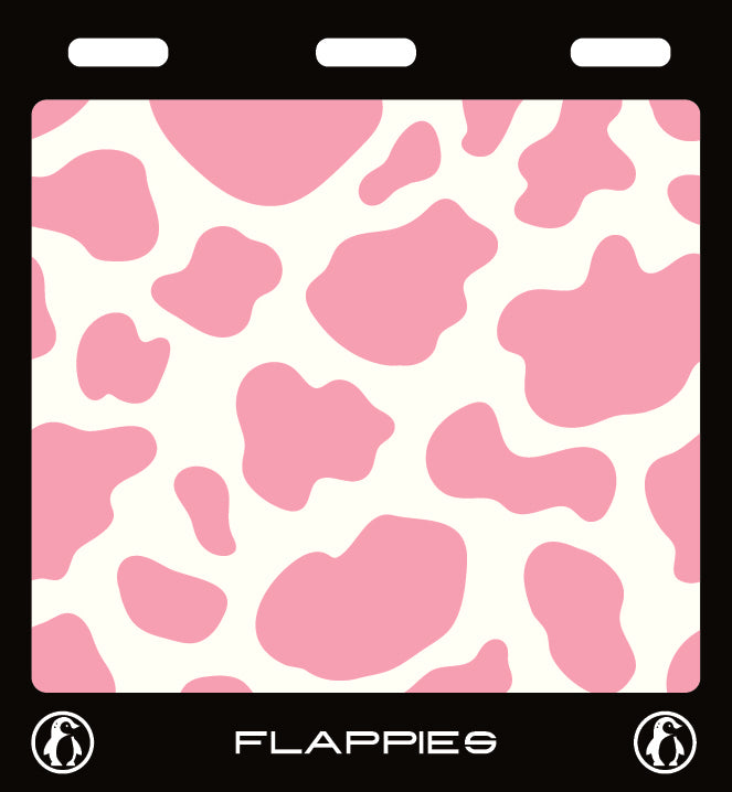 Moo Mood custom mud flaps by Flappies