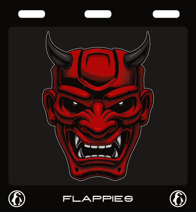 Sinister Grip custom mud flaps by Flappies