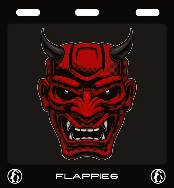 Sinister Grip custom mudflaps — printed in Australia