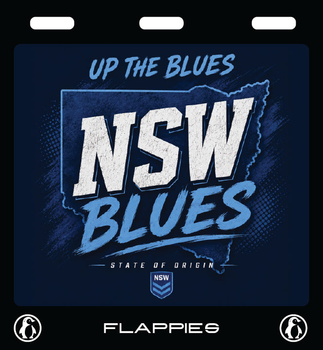 NSW Blues custom mud flaps by Flappies