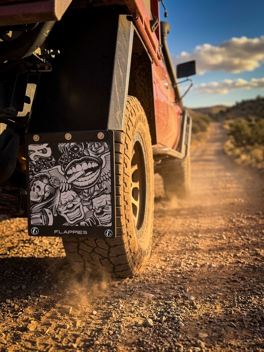 Custom Flappies on a dirt track