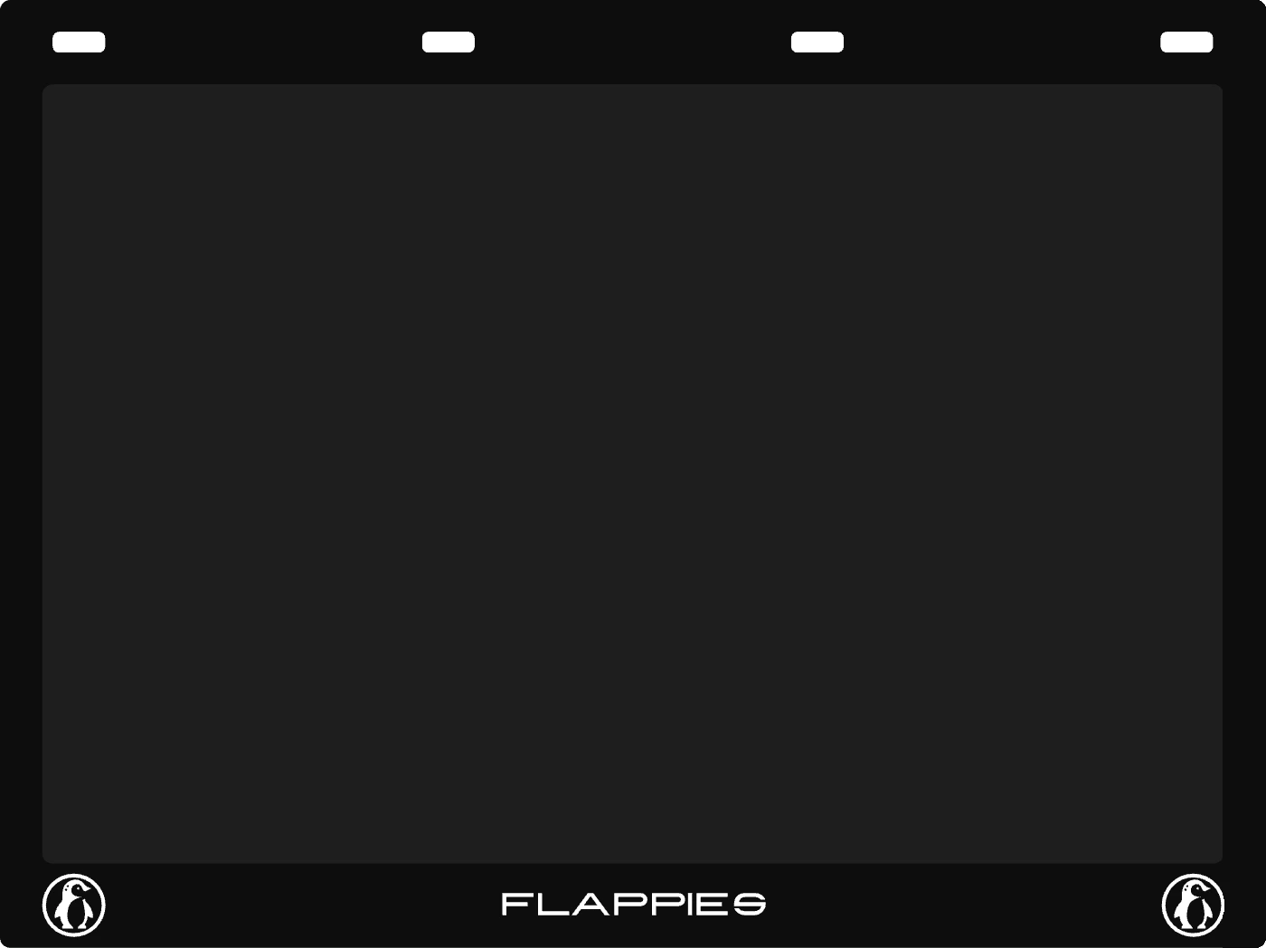 600 × 450mm Truck Flappie — print template